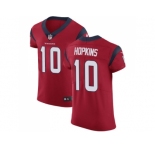Nike Houston Texans #10 DeAndre Hopkins Red Alternate Men Stitched NFL Vapor Untouchable Elite Jersey