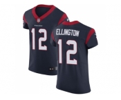 Nike Houston Texans #12 Bruce Ellington Navy Blue Team Color Men Stitched NFL Vapor Untouchable Elite Jersey