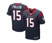 Nike Houston Texans #15 Will Fuller Navy Blue Team Color Men's Stitched NFL Elite Jersey