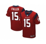 Nike Houston Texans #15 Will Fuller Red Alternate Men's Stitched NFL Elite Jersey