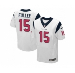 Nike Houston Texans #15 Will Fuller White Men's Stitched NFL Elite Jersey