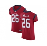 Nike Houston Texans #26 Lamar Miller Red Alternate Men Stitched NFL Vapor Untouchable Elite Jersey