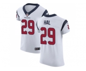 Nike Houston Texans #29 Andre Hal White Men Stitched NFL Vapor Untouchable Elite Jersey