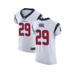 Nike Houston Texans #29 Andre Hal White Men Stitched NFL Vapor Untouchable
