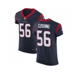 Nike Houston Texans #56 Brian Cushing Navy Blue Team Color Men Stitched NFL Vapor Untouchable Elite Jersey