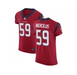 Nike Houston Texans #59 Whitney Mercilus Red Alternate Men Stitched NFL Vapor Untouchable Elite Jersey