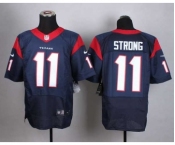 nike nfl jerseys houston texans #11 strong blue[Elite]