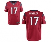 nike nfl jerseys houston texans #17 osweiler red[Elite]