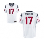 nike nfl jerseys houston texans #17 osweiler white[Elite]