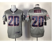 nike nfl jerseys houston texans #20 ed reed grey[Elite shadow]