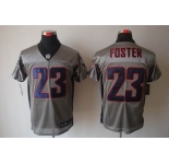 nike nfl jerseys houston texans #23 foster grey[Elite shadow]