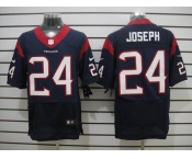 nike nfl jerseys houston texans #24 joseph dk.blue[Elite]