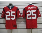 nike nfl jerseys houston texans #25 jackson red[Elite]