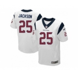 nike nfl jerseys houston texans #25 jackson white[Elite]