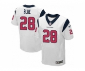 nike nfl jerseys houston texans #28 alfred blue white[Elite]