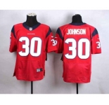 nike nfl jerseys houston texans #30 johnson red[Elite]