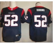 nike nfl jerseys houston texans #52 dobbins blue[Elite]