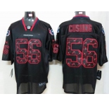 nike nfl jerseys houston texans #56 cushing black[Elite united sideline]