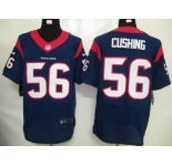 nike nfl jerseys houston texans #56 cushing blue[elite]