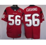 nike nfl jerseys houston texans #56 cushing red[Elite 10th patch]