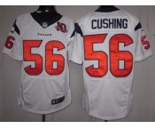 nike nfl jerseys houston texans #56 cushing white[Elite 10th patch]