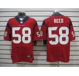 nike nfl jerseys houston texans #58 reed red[Elite]