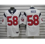 nike nfl jerseys houston texans #58 reed white[Elite]