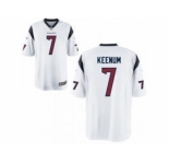 nike nfl jerseys houston texans #7 case keenum white [Elite]