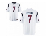 nike nfl jerseys houston texans #7 case keenum white [Elite]