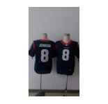 nike nfl jerseys houston texans #8 johnson blue[Elite][johnson]