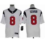 nike nfl jerseys houston texans #8 schaub white[elite]