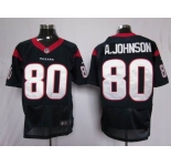 nike nfl jerseys houston texans #80 a.johnson blue[a.johnson][elite]