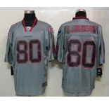 nike nfl jerseys houston texans #80 a.johnson grey[Elite lights out]