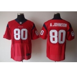 nike nfl jerseys houston texans #80 a.johnson red[elite]