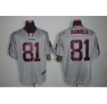 nike nfl jerseys houston texans #81 daniels grey[Elite lights out]