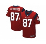 nike nfl jerseys houston texans #87 fieoorowicz red[Elite]
