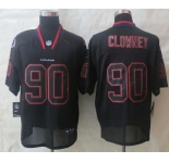 nike nfl jerseys houston texans #90 clowney black[Elite lights out][clowney]