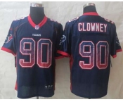 nike nfl jerseys houston texans #90 clowney blue[Elite drift fashion][clowney]