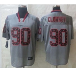 nike nfl jerseys houston texans #90 clowney grey[Elite drift fashion][clowney]
