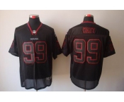 nike nfl jerseys houston texans #99 watt black[Elite lights out]