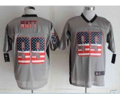 nike nfl jerseys houston texans #99 watt grey[Elite USA flag fashion shadow]