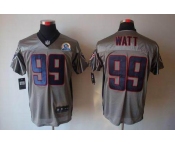 nike nfl jerseys houston texans #99 watt grey[Elite shadow 50th Patch]