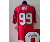 nike nfl jerseys houston texans #99 watt red[Elite signature]