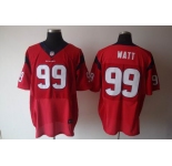nike nfl jerseys houston texans #99 watt red[elite]