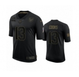 Houston Texans #13 Brandin Cooks Black 2020 Salute to Service Limited Jersey