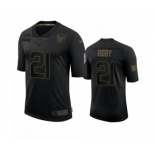 Houston Texans #21 Bradley Roby Black 2020 Salute to Service Limited Jersey