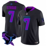 Men Houston Texans #7 C J Stroud Black F U S E 2025 2025 DJ SCREW Vapor Limited Stitched Football Jersey