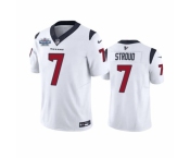 Men Houston Texans #7 C J Stroud White 2023 F U S E With Prem1ere Patch Vapor Untouchable Limited Stitched Football Jersey