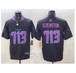 Men Houston Texans #713 Screwston Black F U S E 2025 DJ SCREW Vapor Limited Stitched Football Jersey