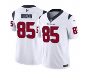 Men Houston Texans #85 Noah Brown White 2023 F U S E Vapor Untouchable Stitched Football Jersey